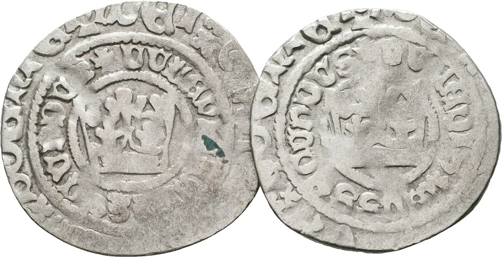 Vladislav II. Jagellonský, Pražský groš, Hásková X.a/4, 2 ks