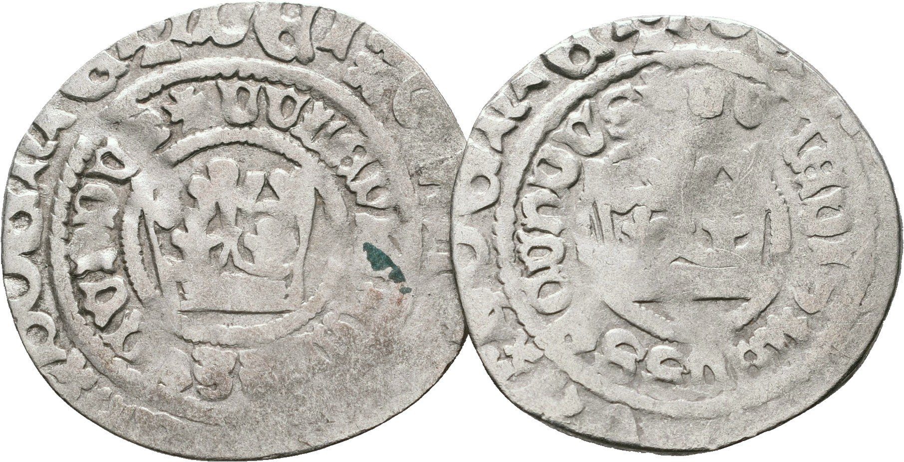 Vladislav II. Jagellonský, Pražský groš, Hásková X.a/4, 2 ks