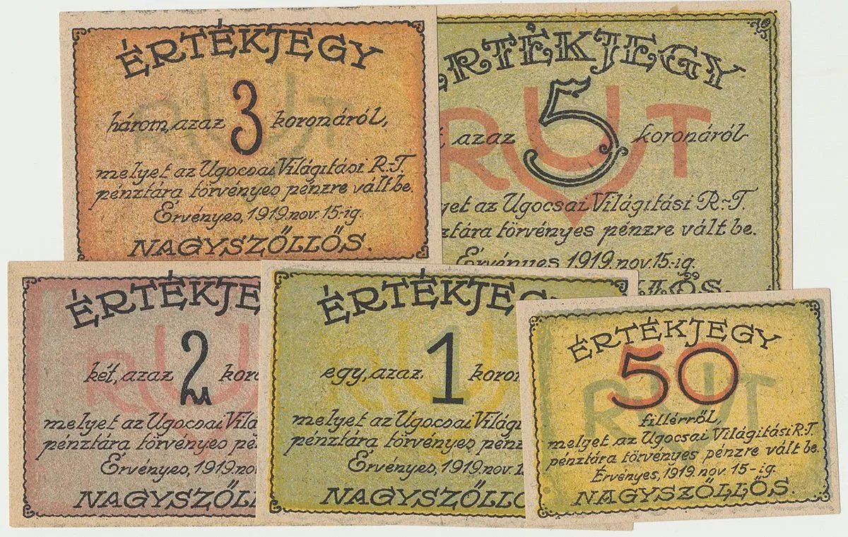 Nouzovky české od roku 1914 — 1