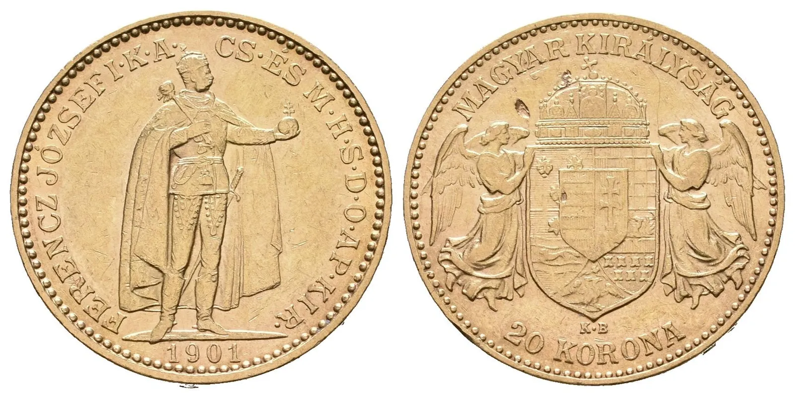 20 Koruna 1901 KB