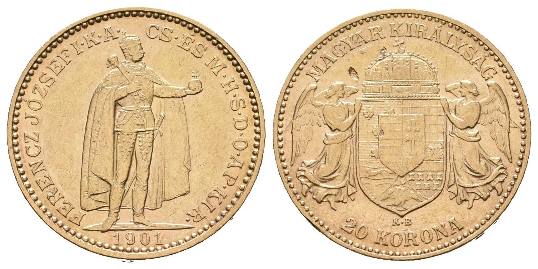 20 Koruna 1901 KB