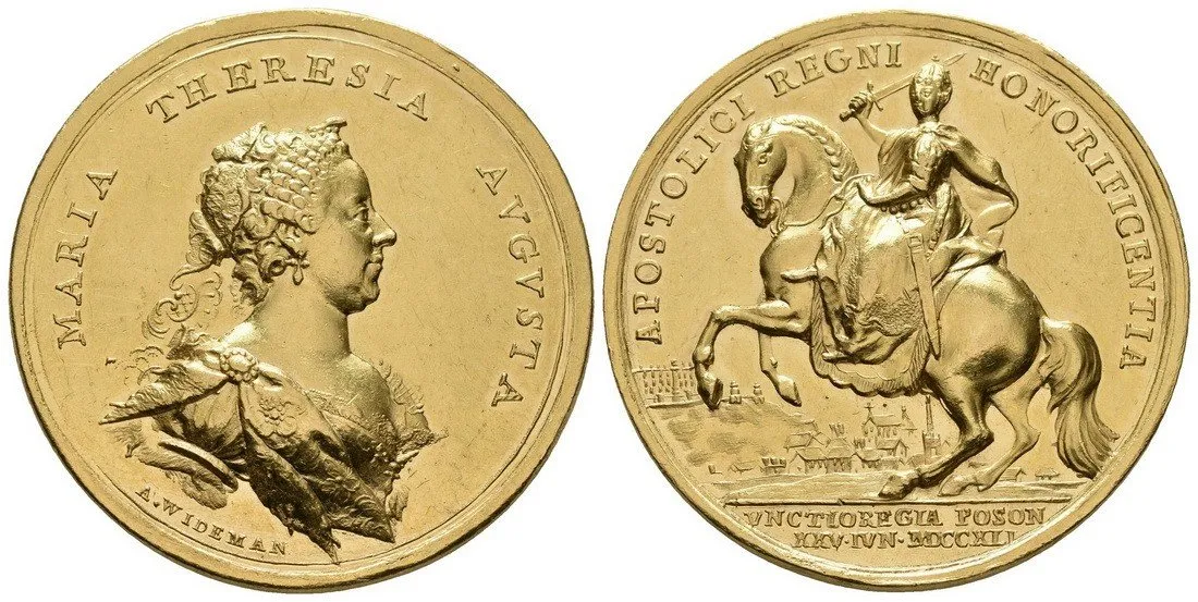 Marie Terezie, 1740 - 1780 — 1