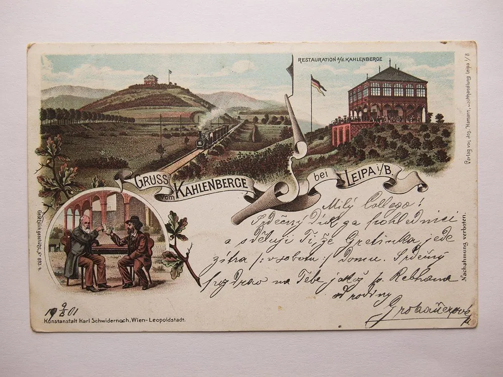 Severní Čechy,  Holý vrch, Kahlenberg, okr. Česká Lípa — 1