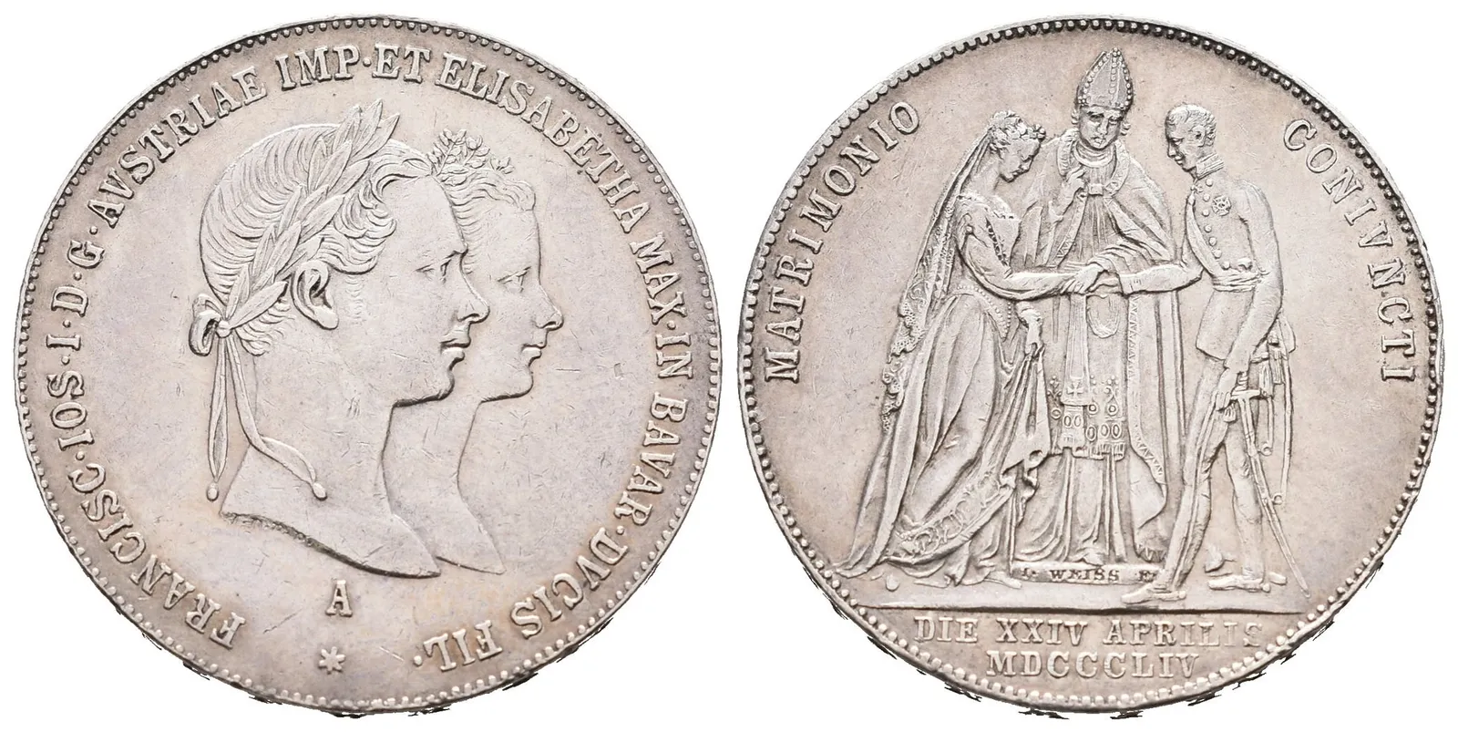 1/2 Tolar 1854 A