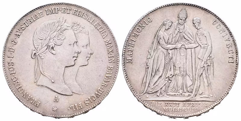 1/2 Tolar 1854 A
