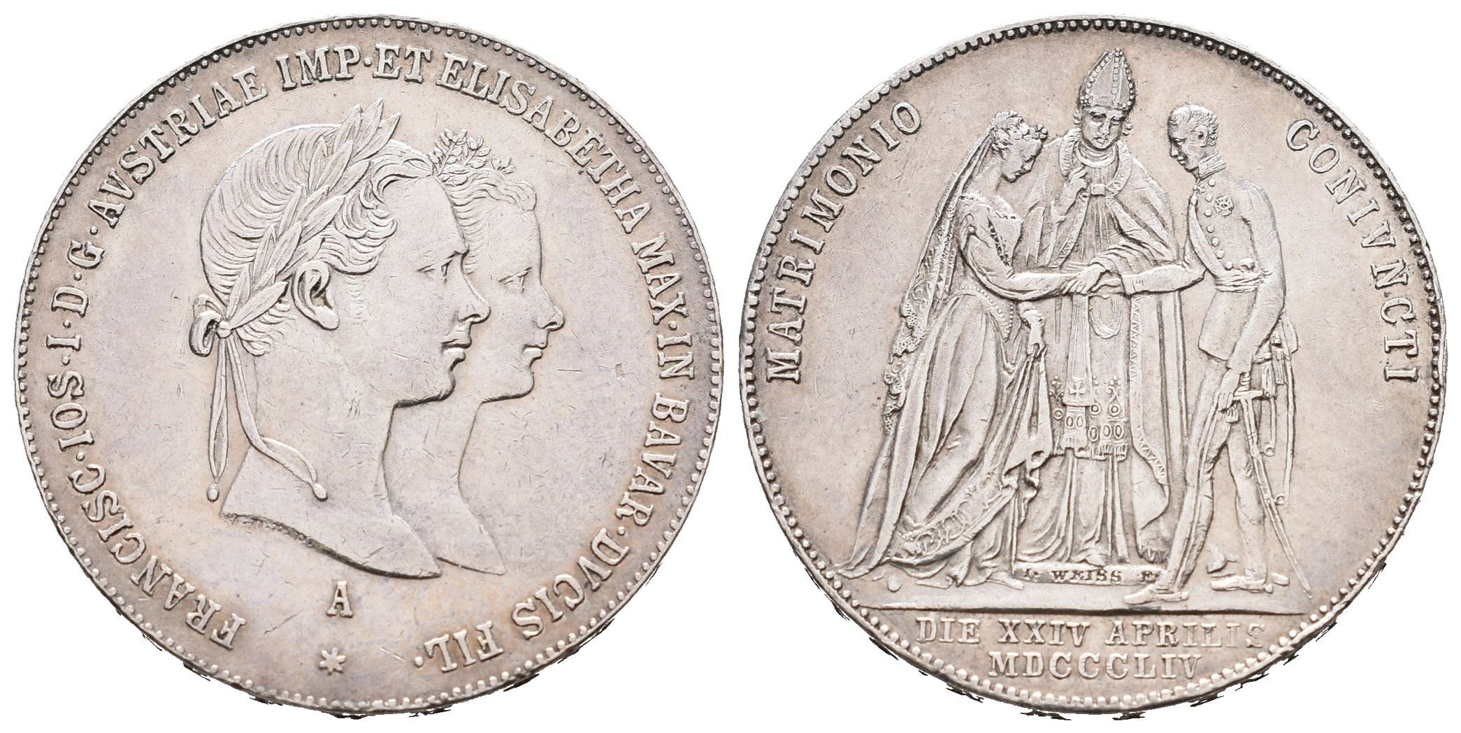 1/2 Tolar 1854 A
