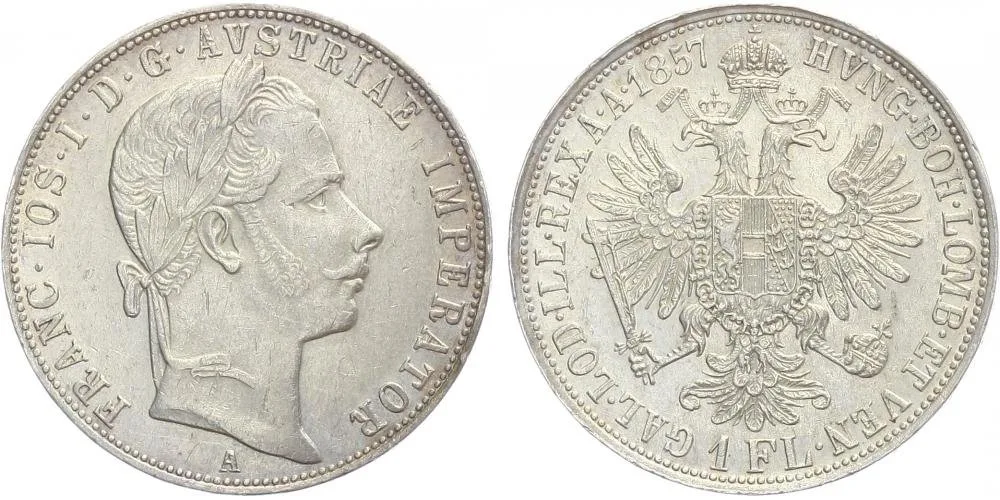 Rakouská a spolková měna, 1857 - 1892 — 1