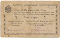 Německá Východní Afrika, 1 Rupie 1. 2. 1916, série A3, R.928u
