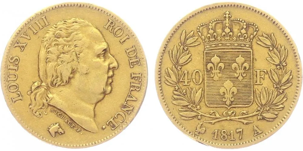 Francie, Louis XVIII., 1814/1815 - 1824 — 1