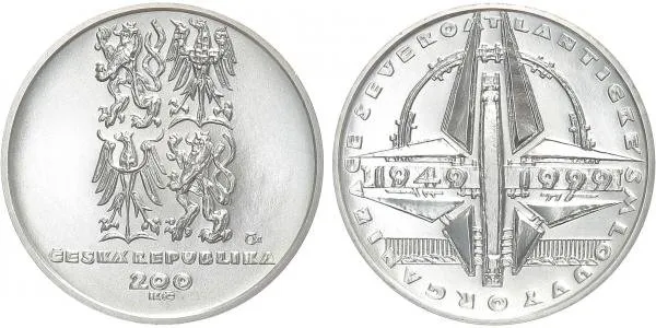 200 Kč 1999 - Založení NATO