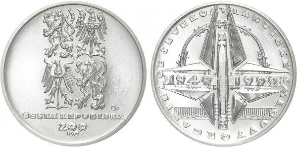 200 Kč 1999 - Založení NATO