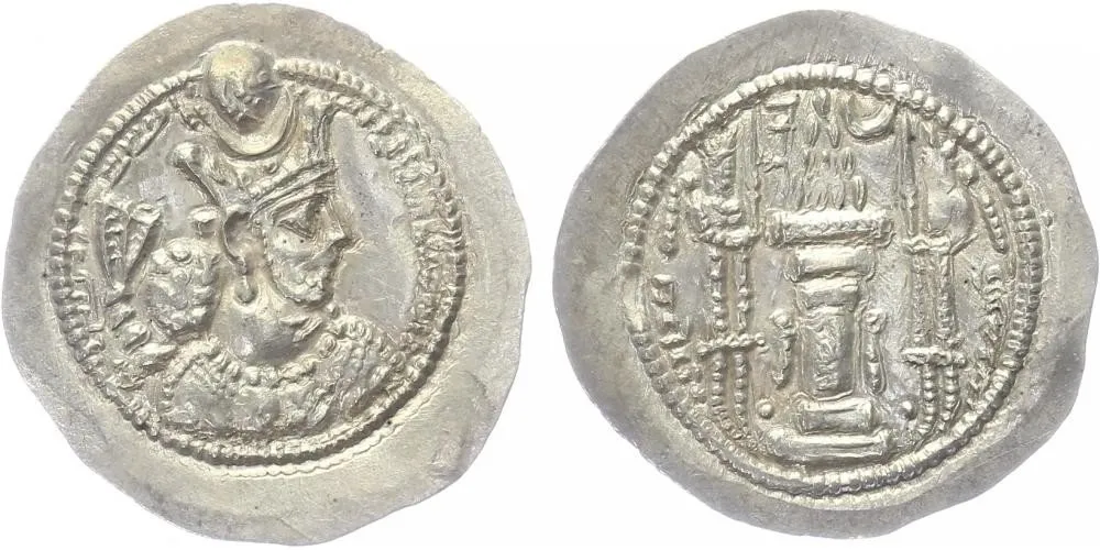 Sásánovci, Varahrán V., 420 - 438 — 1