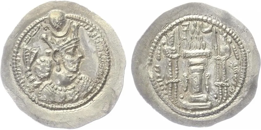 Sásánovci, Varahrán V., 420 - 438 — 1