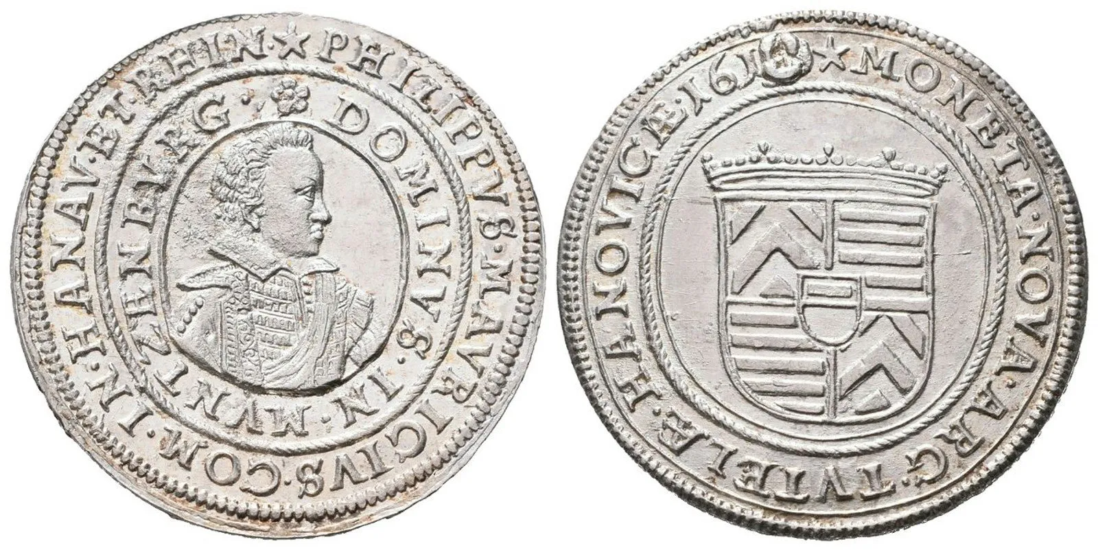 Hanau - Münzenberg, Philipp Moritz, 1612 - 1638 — 1