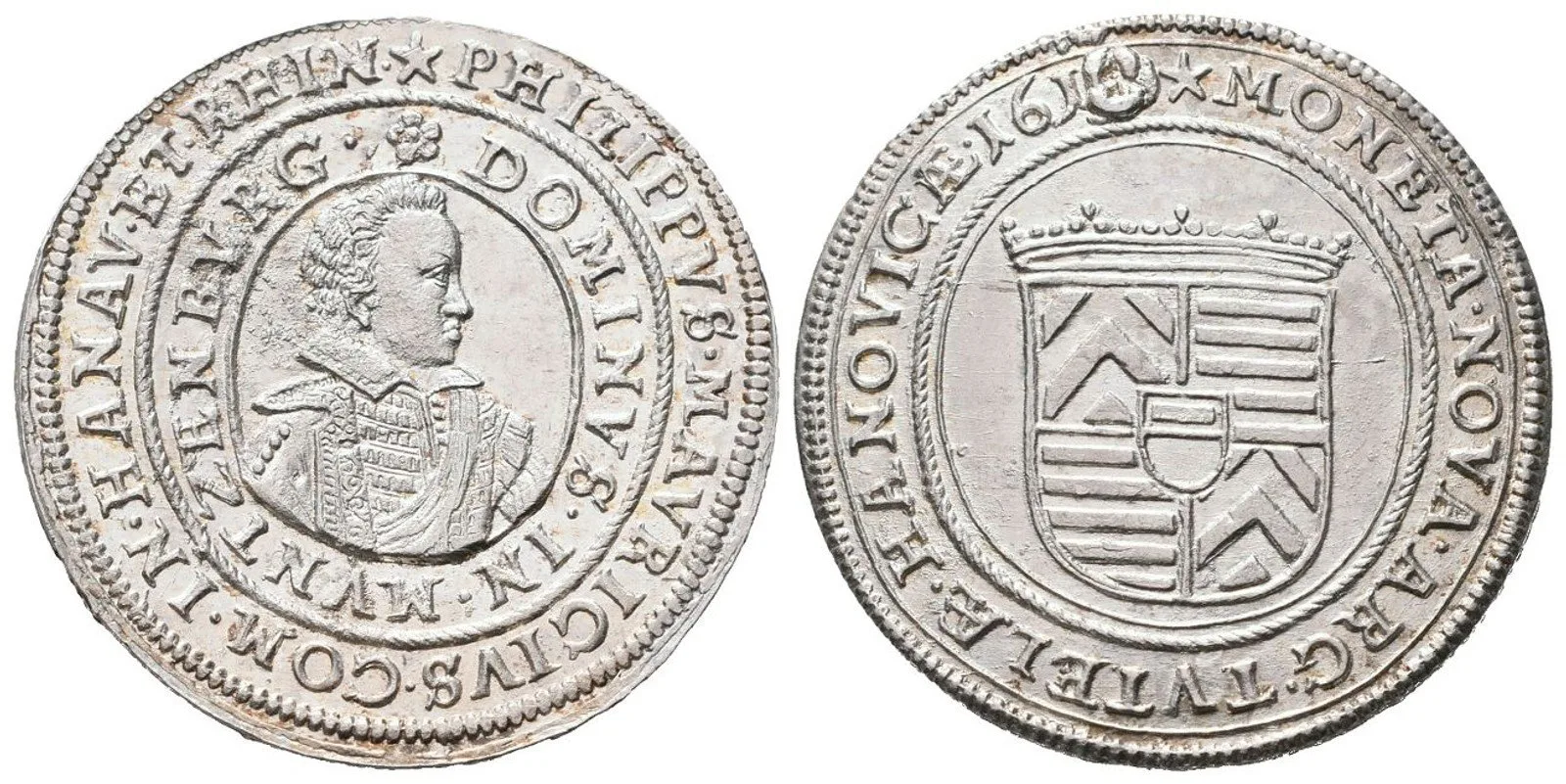 Hanau - Münzenberg, Philipp Moritz, 1612 - 1638 — 1
