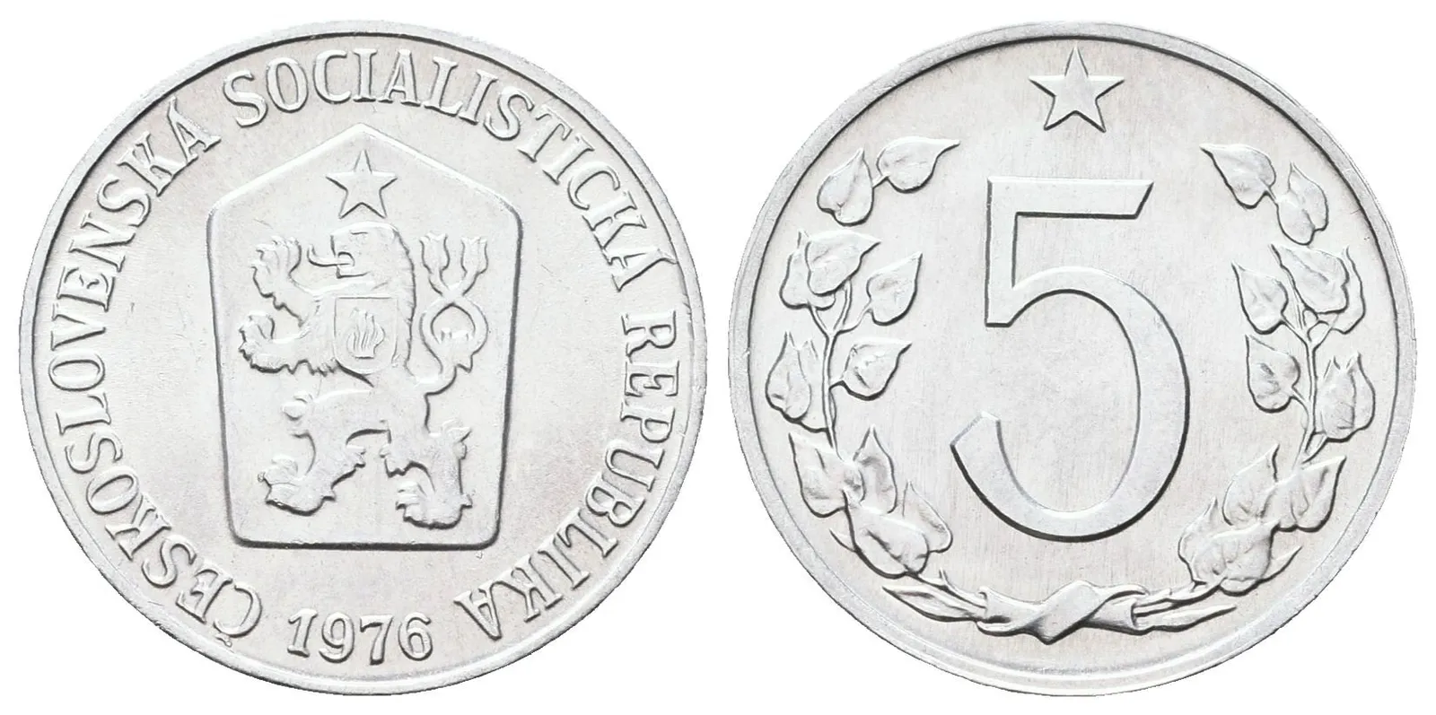 5 Haléř 1976