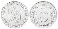 5 Haléř 1976