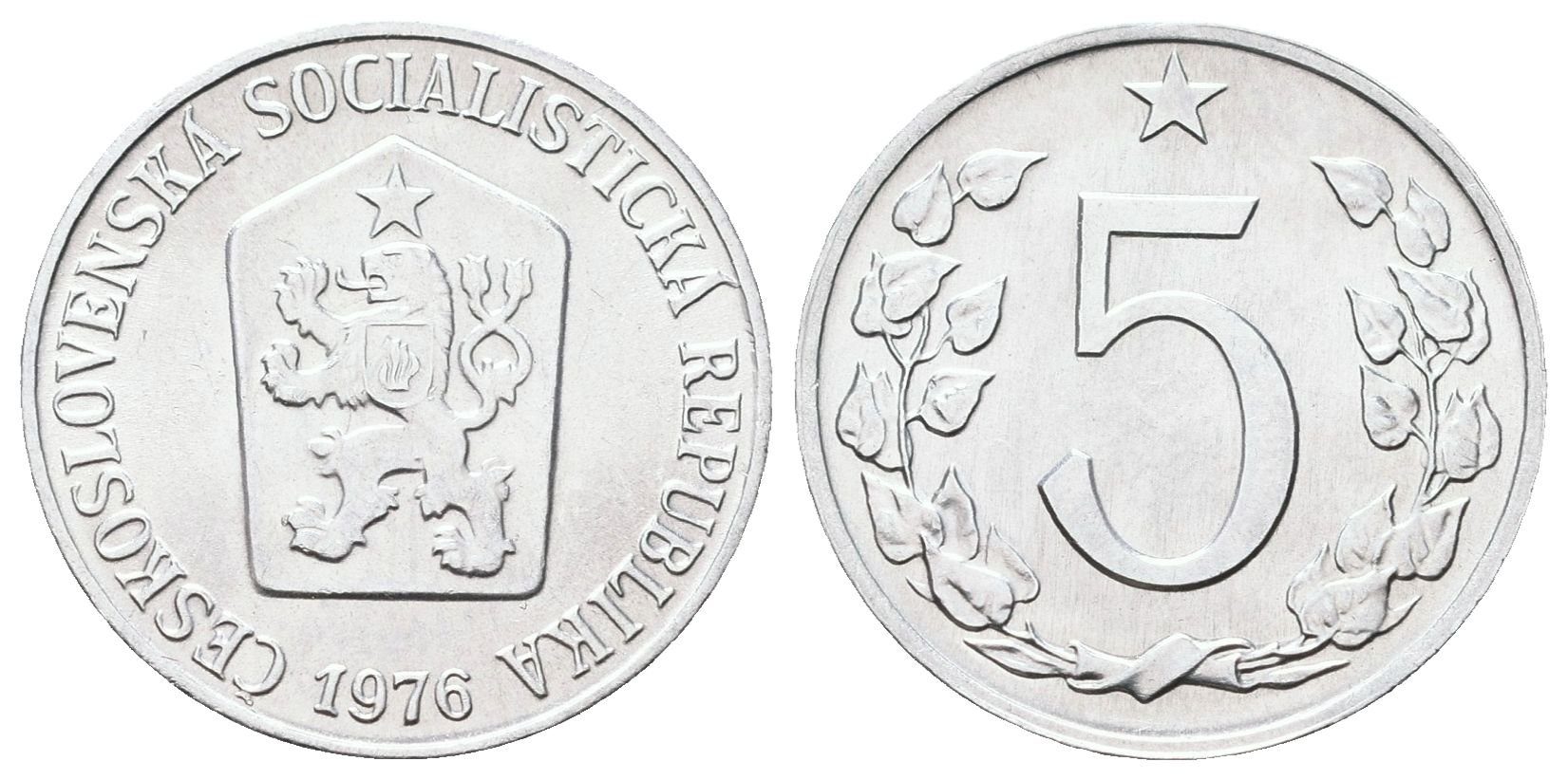 5 Haléř 1976