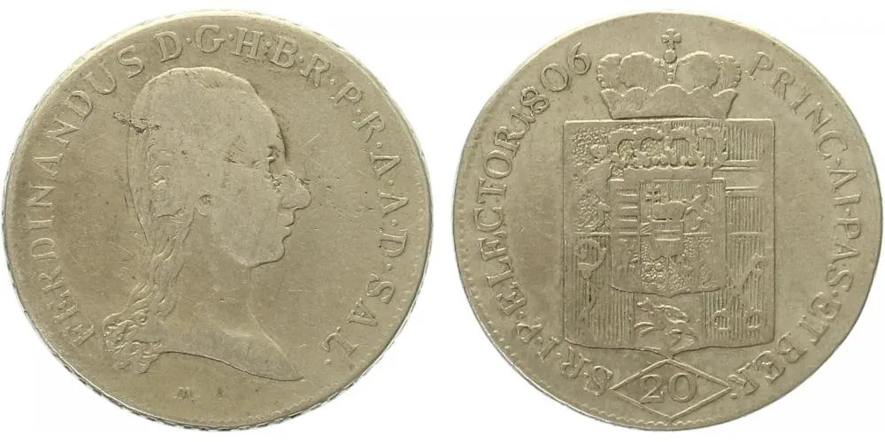 Salzburg - arcibiskupství, Arcivévoda Ferdinand, 1803 - 1806 — 1