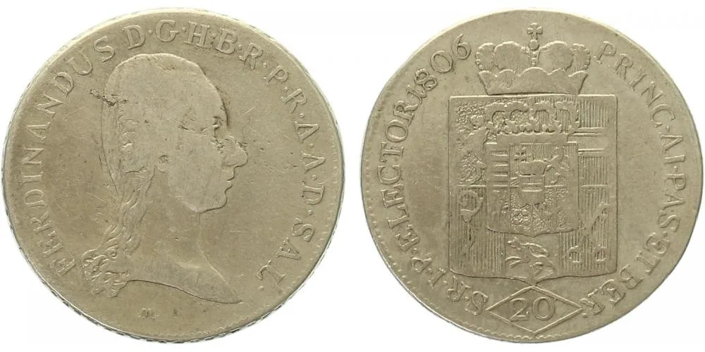 Salzburg - arcibiskupství, Arcivévoda Ferdinand, 1803 - 1806 — 1
