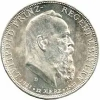Bavorsko, Luitpold, 1886 - 1912 — 1