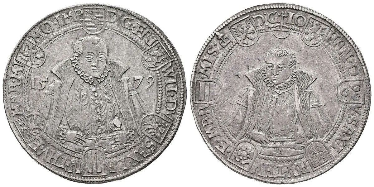 Sasko - Weimar, Friedrich Wilhelm I. a Johann III., 1573 - 1603 — 1
