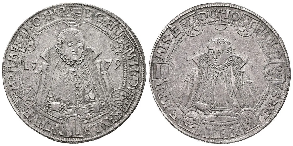 Sasko - Weimar, Friedrich Wilhelm I. a Johann III., 1573 - 1603 — 1