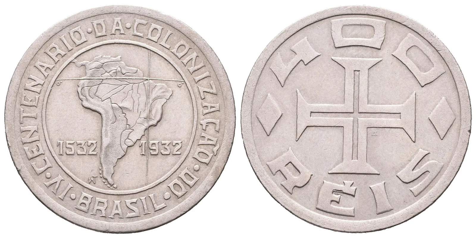 Brazílie, 400 Reis 1932