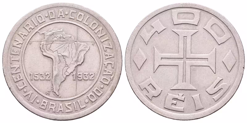 Brazílie, 400 Reis 1932