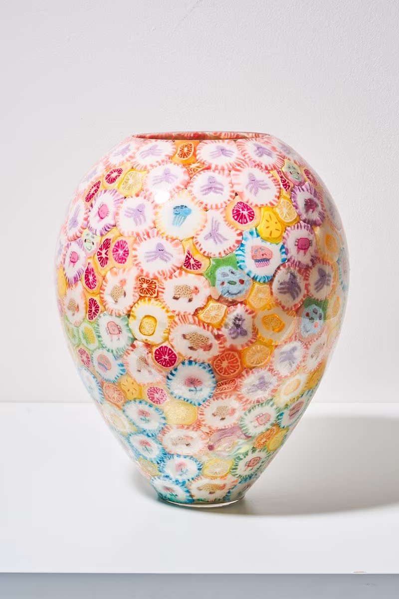 Anna Jožová: Anna Jožová (1996) - Lollipop vase