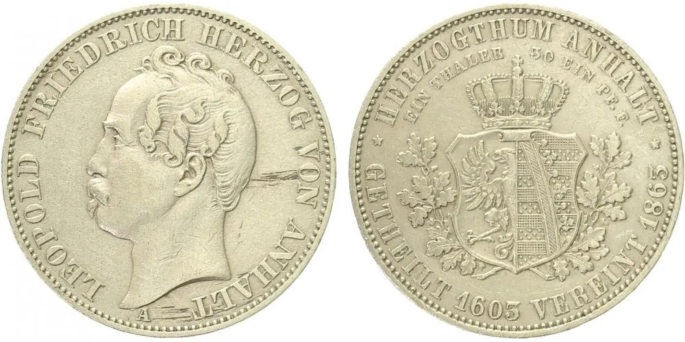 Anhalt - Dessau, Leopold Friedrich, 1817 - 1871 — 1