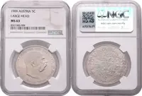 5 Koruna 1909 - NGC