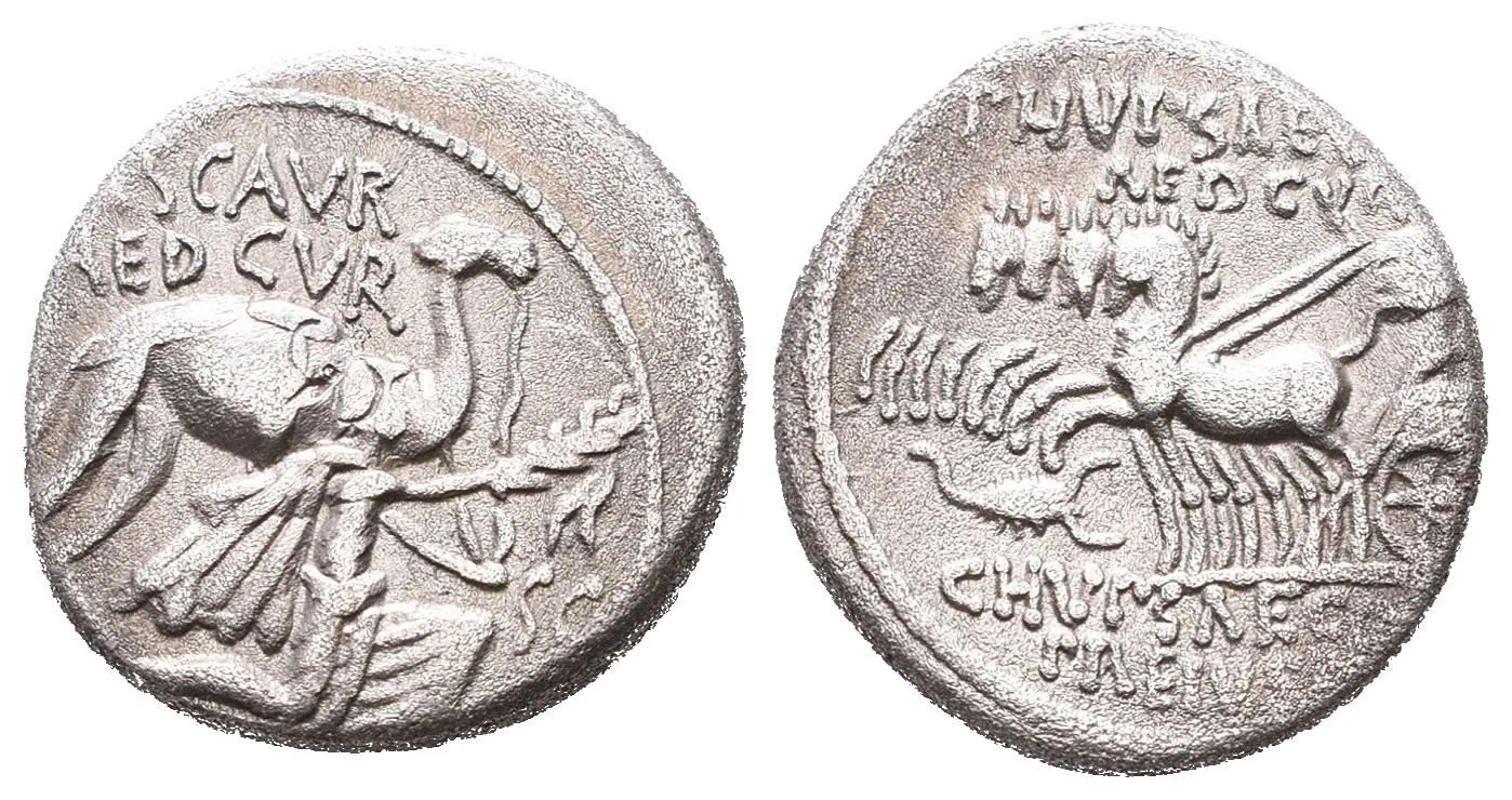 M. Aemilius Scaurus a Pub. Plautius Hypsaeus, 58 př. Kr. — 1