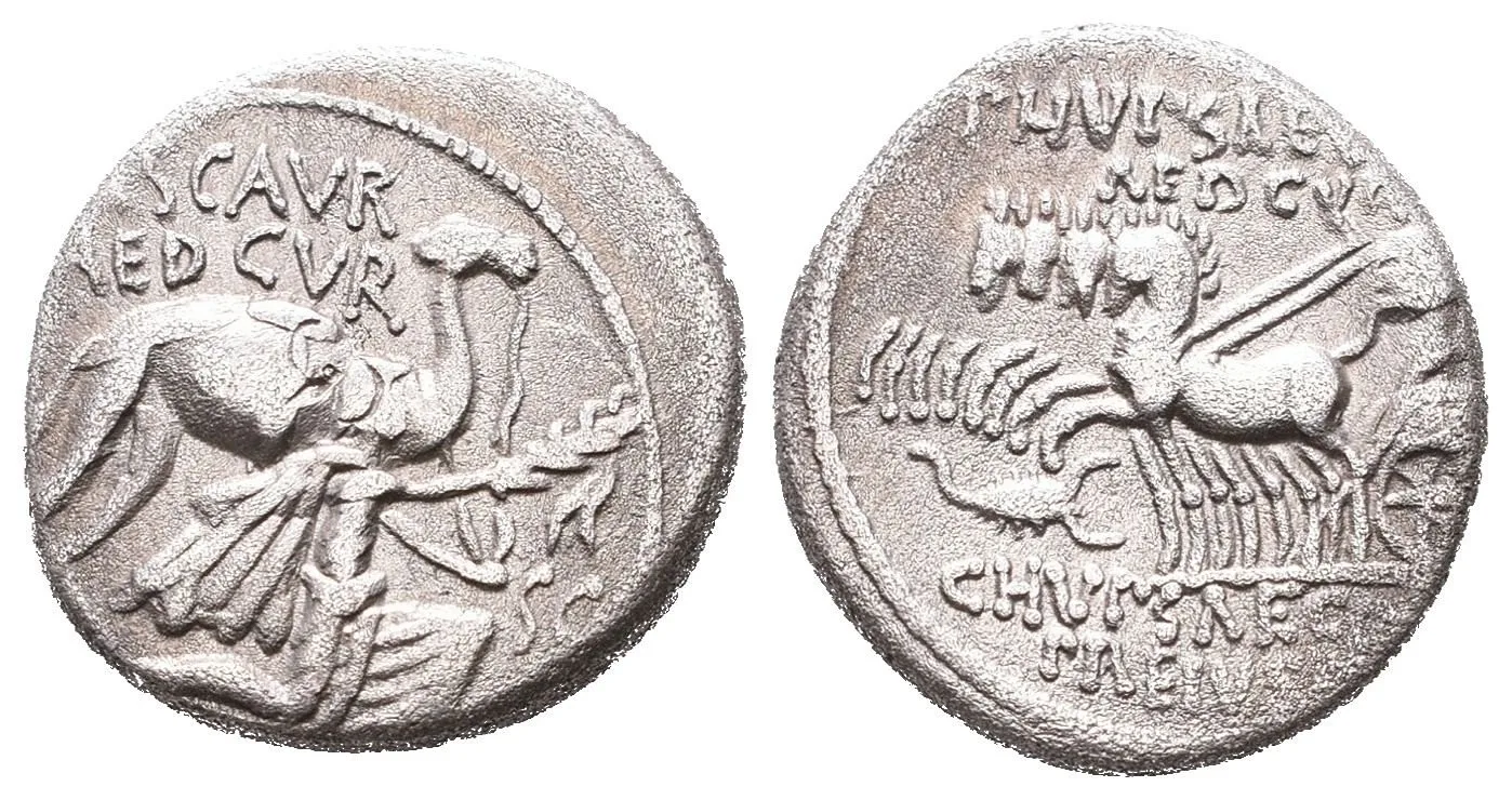 M. Aemilius Scaurus a Pub. Plautius Hypsaeus, 58 př. Kr. — 1