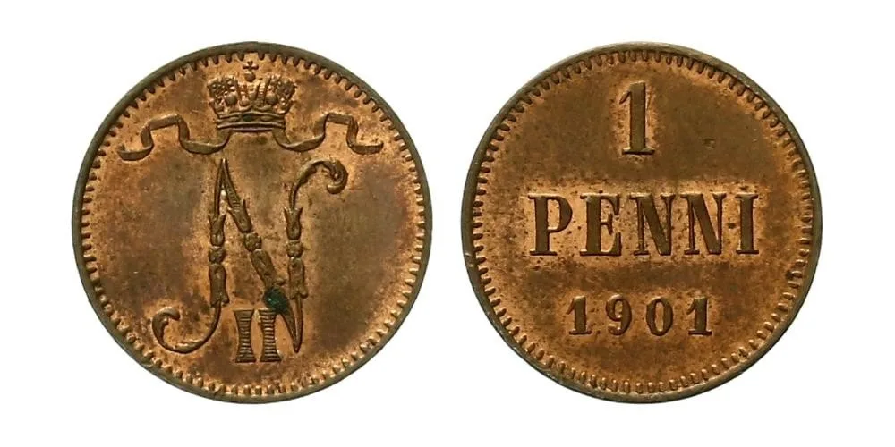 Ražby pro Finsko, Mikuláš II., 1894 - 1917 — 1