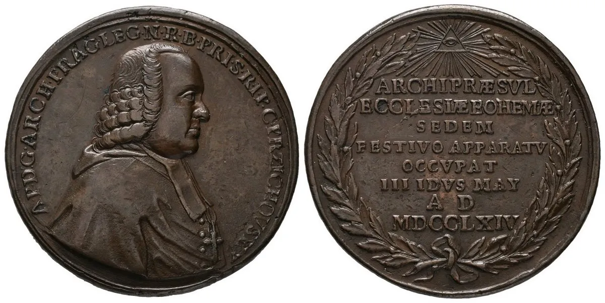 Praha - arcibiskupství, Anton Petr Příchovský, 1763 - 1793 — 1