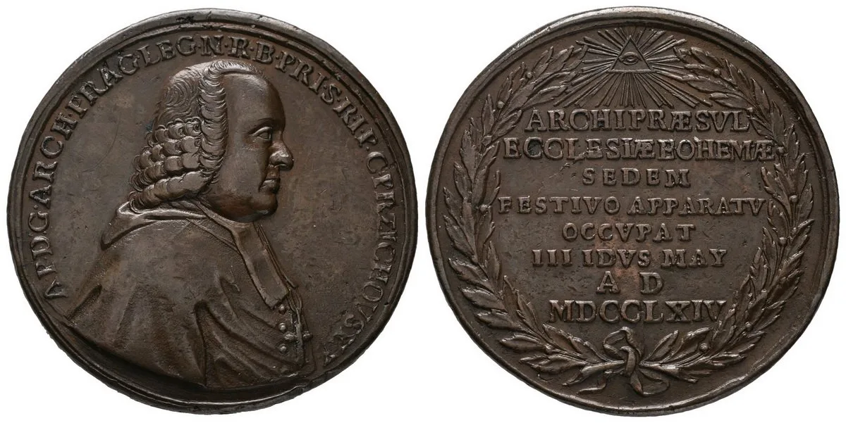 Praha - arcibiskupství, Anton Petr Příchovský, 1763 - 1793 — 1
