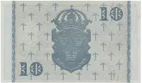 Švédsko, 10 Kronor 1947, červený číslovač, P.40h - fotografie 2