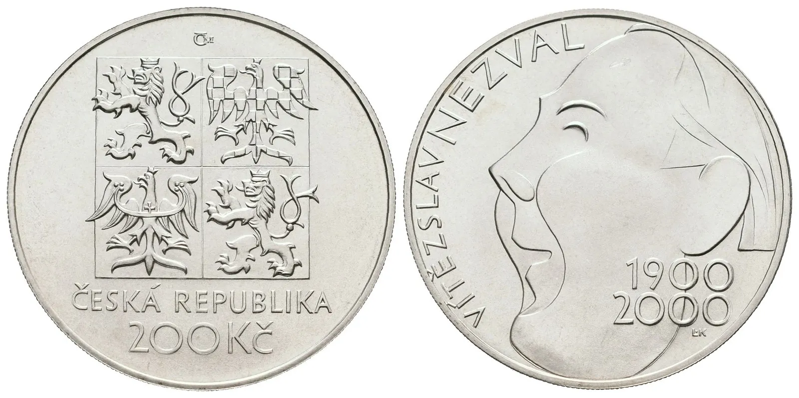 200 Kč 2000 - Vítězslav Nezval