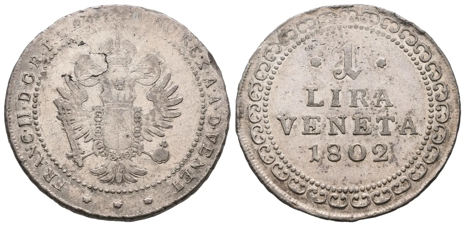 František II., 1 Lira 1802 A