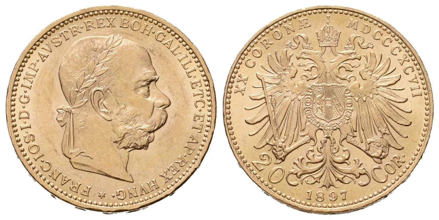 20 Koruna 1897