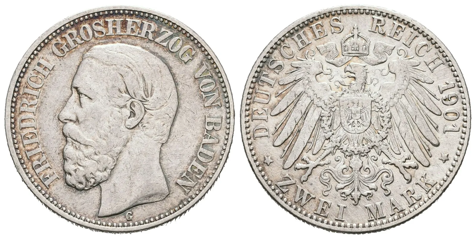 Baden, 2 Marka 1901