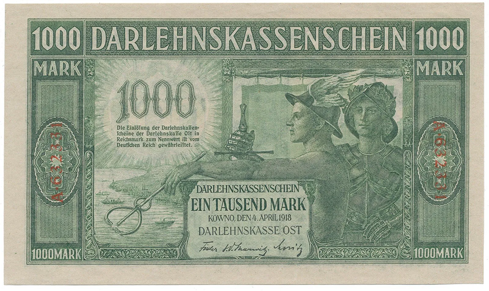 Německo - okupovaná území, 1914 - 1918 — 1