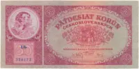 50 Koruna 1929, série Ub, Hej.24b