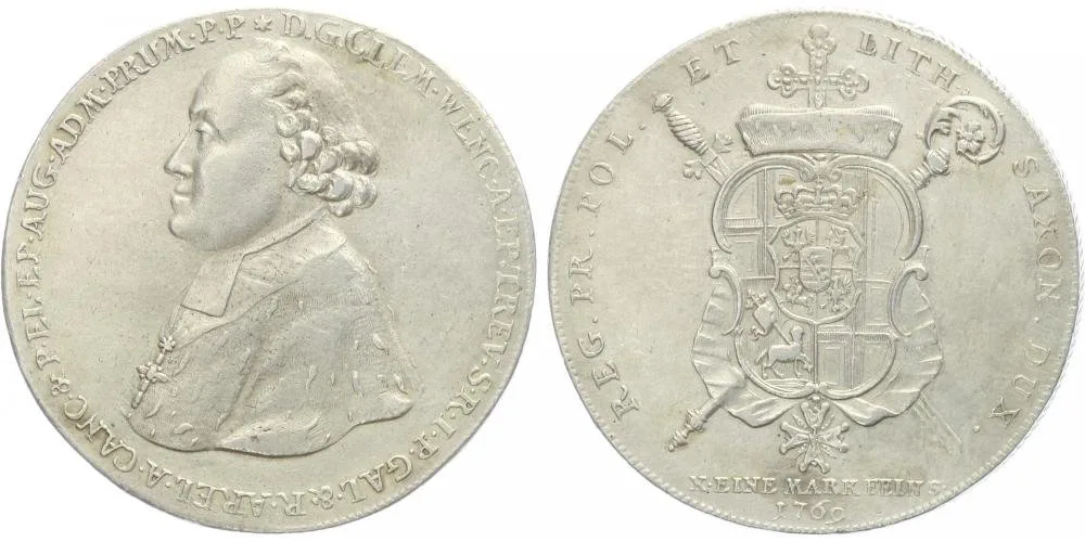 Trier - arcibiskupství, Clemens Wenceslaus, 1768 - 1802 — 1