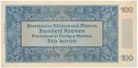 100 Koruna 1940, II. vydání, série G, Hej.33b1 - fotografie 2