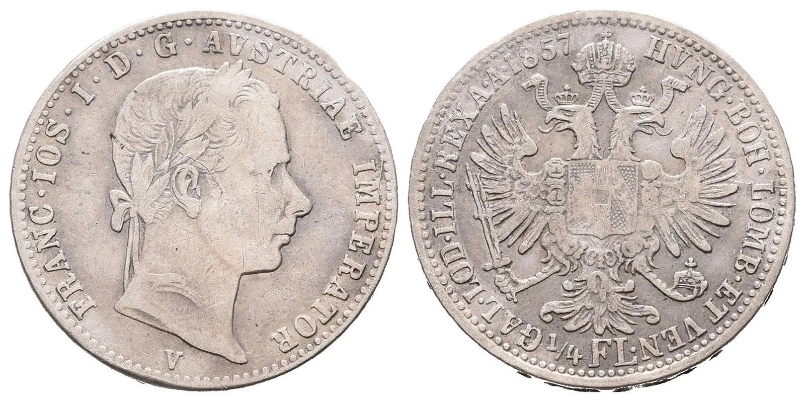 Rakouská a spolková měna, 1857 - 1892 — 1