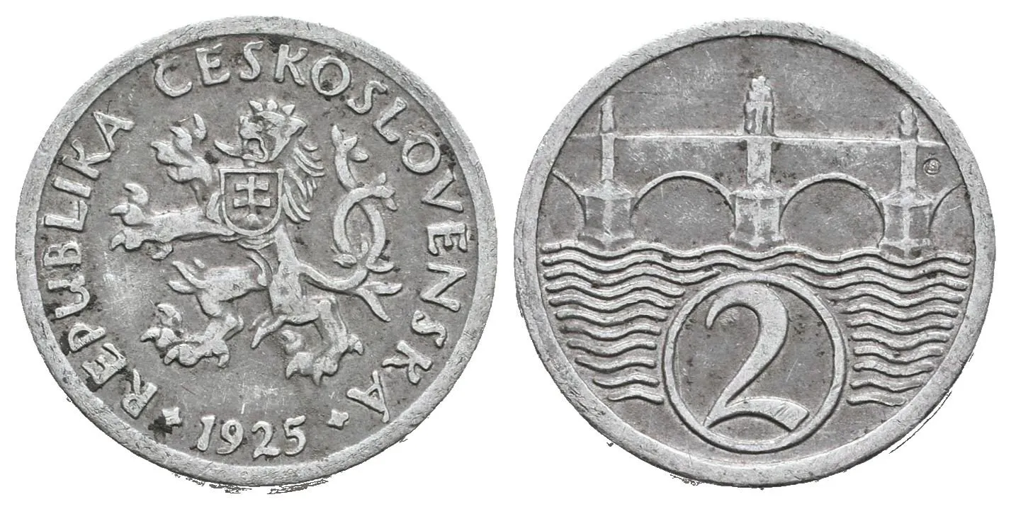 2 Haléř 1925