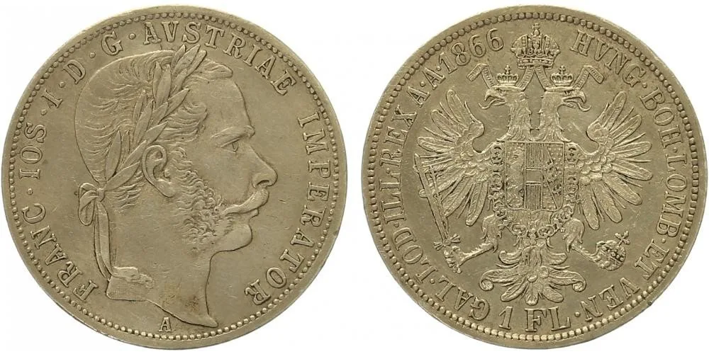 Rakouská a spolková měna, 1857 - 1892 — 1