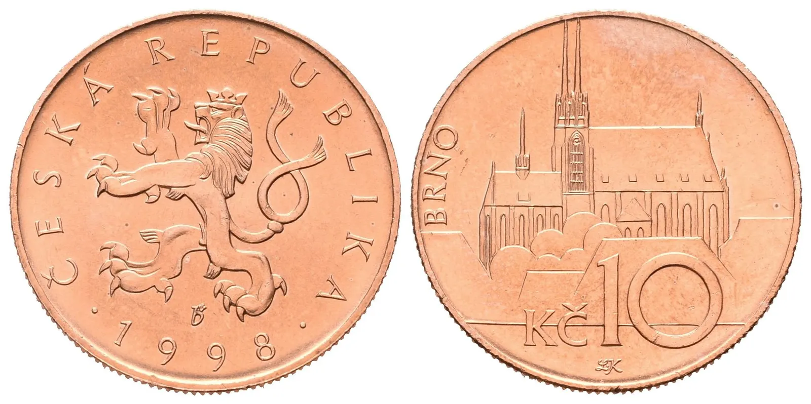 10 Koruna 1998